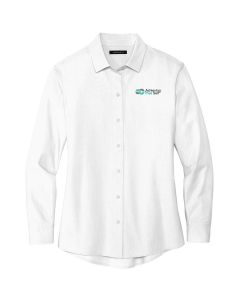 MERCER+METTLE Women&#039;s Long Sleeve Stretch Woven Shirt